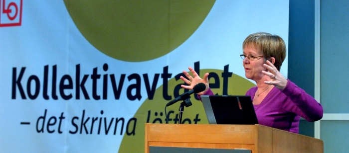 Kollektivavtal har alltid varit på fackförbundens agenda. I dag är avtalen också viktiga för företagens image. Foto: Janerik Henriksson/Scanpix.