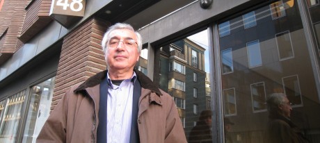 Georgios Psaros 005-beskuren Georgios Psaros, som varit med och utvecklat världsledande respiratorer, får Polhemspriset 2011. Foto: Peter Alestig Blomqvist.
