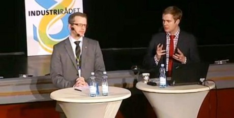 industridagen3 Mikael Damberg (S) och Gustav Fridolin (MP) efterlyste bland annat mer långsiktighet i forskningspolitiken för att Sverige ska stå sig som en industrination i världsklass.
