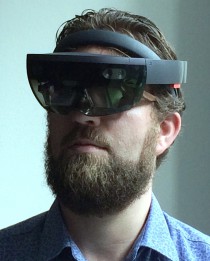 Scott Leaman m HoloLens