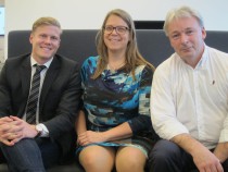 Ftot Redax: Edward Ringblom, Jeanette Pahlén och Tibor Muhi från distrikt Stockholm har varit och föreläst.