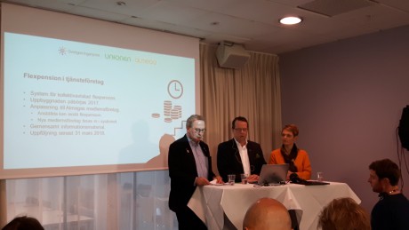 Foto: Ingenjören. Ulf Bengtsson, Martin Linder och Anna-Karin Hatt var alla nöjda med samarbetet.